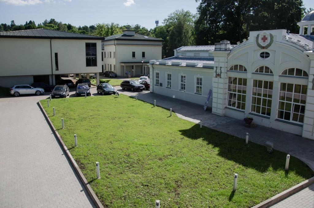 Birstono Banginukas Otel Birštonas Dış mekan fotoğraf